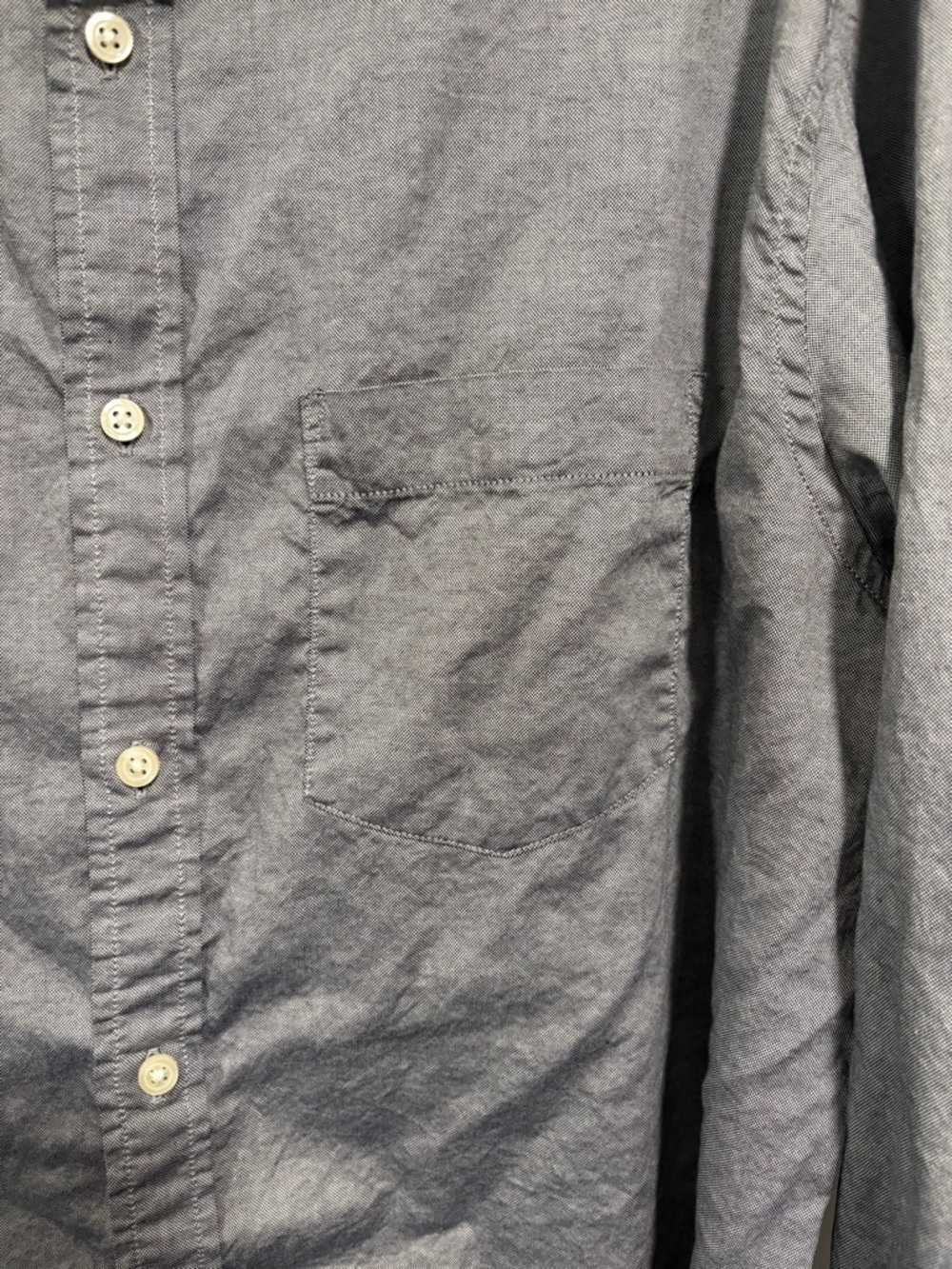 Banana Republic Men's gray Button-Down Shirt - Picture 7 of 8